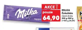 Kaufland Milka čokoláda nabídka