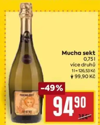 Billa Mucha sekt 0,75L nabídka