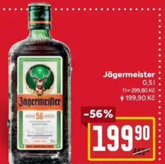 Billa Jägermeister 0.5L nabídka