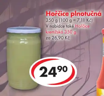 CBA Hořčice plnotučná nabídka