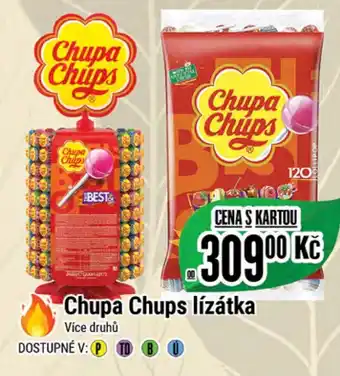 Tamda Foods Chupa Chups lízátka nabídka