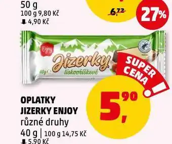 Penny Market Oplatky jizerky nabídka