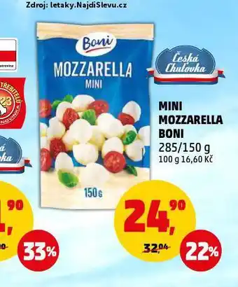 Penny Market Mini mozzarella nabídka