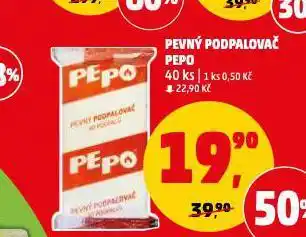 Penny Market Pepo pevný podpalovač nabídka