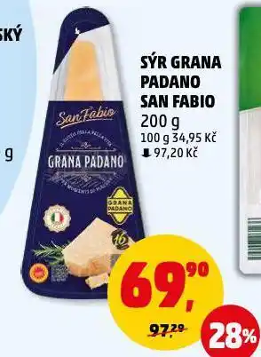 Penny Market Sýr grana padano nabídka