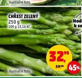 Chřest zelený