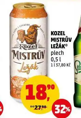 Penny Market Pivo velkopopovický kozel nabídka