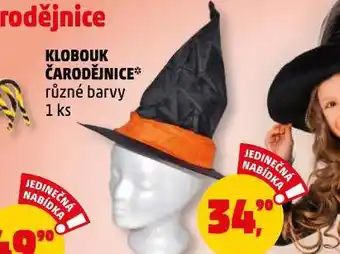 Penny Market Klobouk čarodějnice nabídka