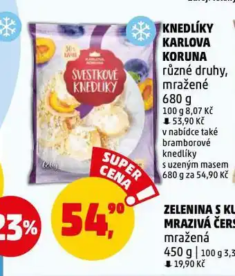 Penny Market Knedlíky nabídka