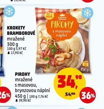 Penny Market Pirohy nabídka