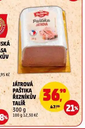 Penny Market Játrová paštika nabídka