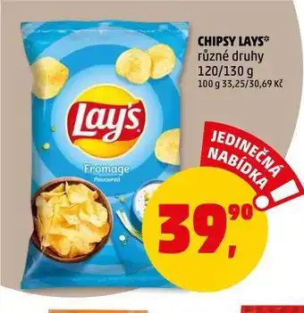 Penny Market Chipsy lays nabídka