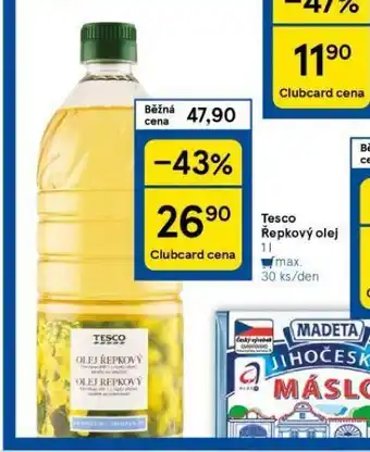 Tesco Tesco řepkový olej nabídka