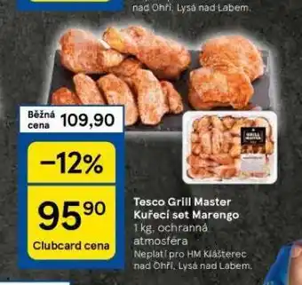 Tesco Tesco grill master kuřecí set marengo nabídka