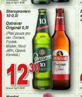 Hruška Pivo staropramen nabídka