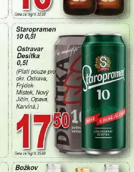 Hruška Pivo staropramen nabídka