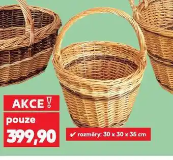 Kaufland Proutěný koš nabídka