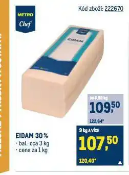 Makro Eidam 30% nabídka