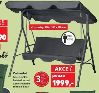 Zahradní houpačka