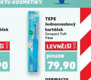 Kaufland Tepe jednosvazkový kartáček nabídka