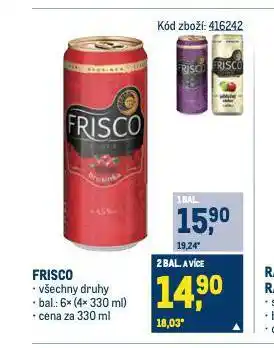 Makro Frisco nabídka