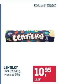 Makro Lentilky nabídka