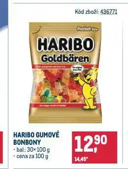 Makro Haribo gumové bonbony nabídka