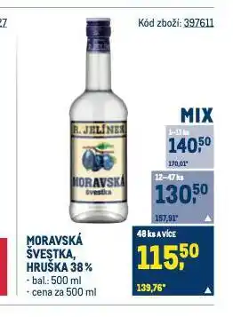 Makro Moravská hruška nabídka