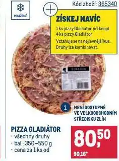 Makro Pizza nabídka