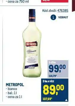 Makro Metropol nabídka