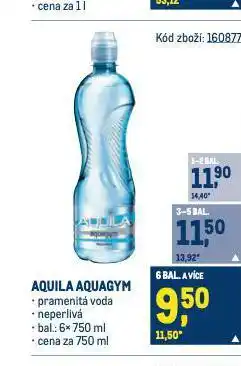 Makro Aquila aquagym nabídka