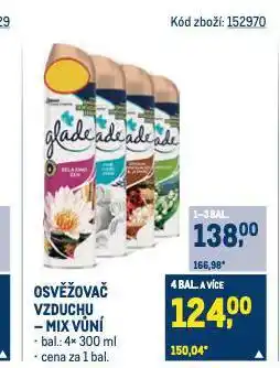 Makro Glade osvěžovač vzduchu nabídka