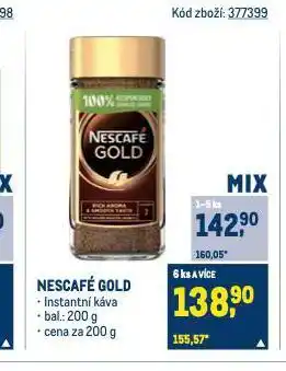 Makro Káva nescafé nabídka