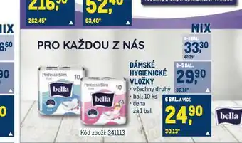 Makro Bella dámské vložky nabídka