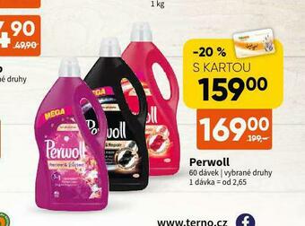 Terno Perwoll speciální prací prostředek nabídka