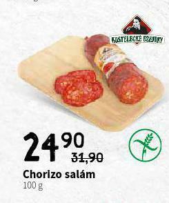 Terno Chorizo salám nabídka