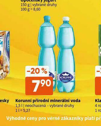 Terno Korunní přírodní nabídka