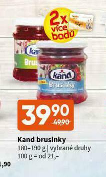 Terno Kand brusinky nabídka