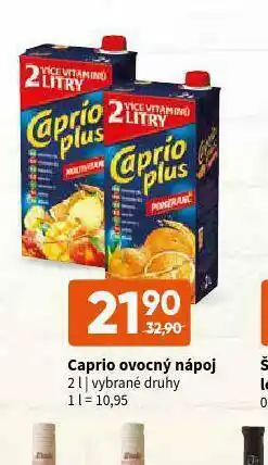 Terno Caprio ovocný sirup nabídka