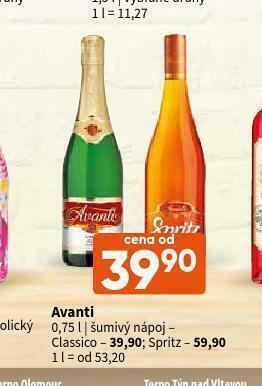 Terno Avanti nabídka