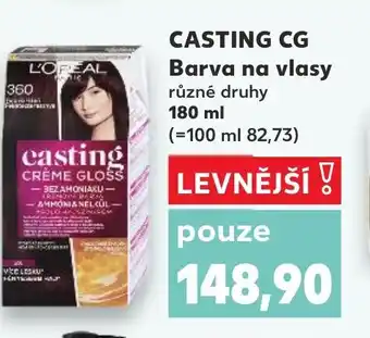 Kaufland CASTING CG Barva na vlasy nabídka