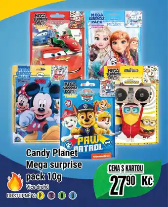 Tamda Foods Candy Planet Mega surprise pack 10g nabídka