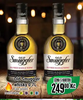 Old Smuggler whisky 0,7L