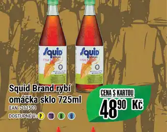 Tamda Foods Squid Brand rybí omáčka sklo 725ml nabídka