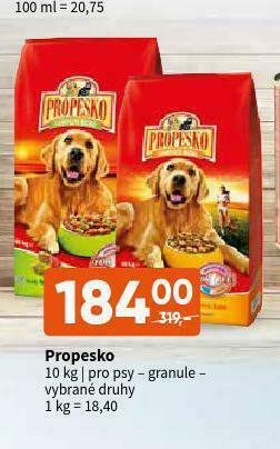 Terno Propesko granule pro psy nabídka