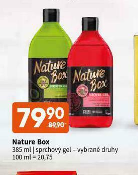 Terno Nature box sprchový gel nabídka