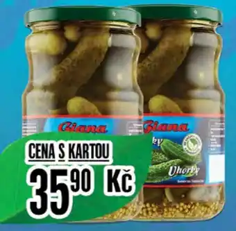 Tamda Foods Giana okurky 720ml 6-9cm sterilované nabídka