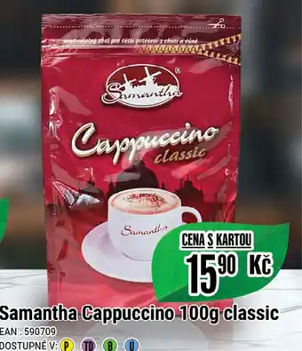 Tamda Foods Samantha Cappuccino 100g classic nabídka