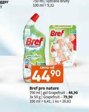 Terno Bref pro nature gel grapefruit nabídka