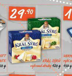 Terno Král sýrů hermelín nabídka